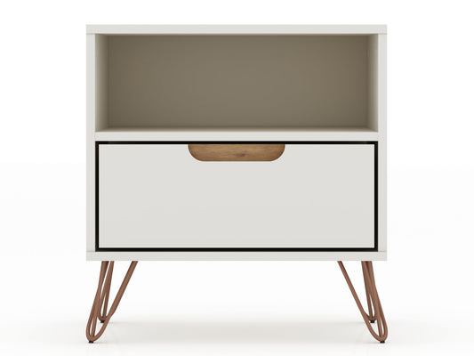 Manhattan Rockefeller - Wooden Nightstand