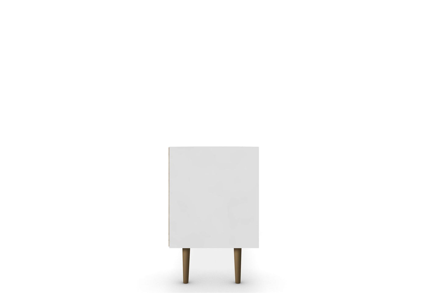 Manhattan Liberty - 71" TV Stand With White Frame