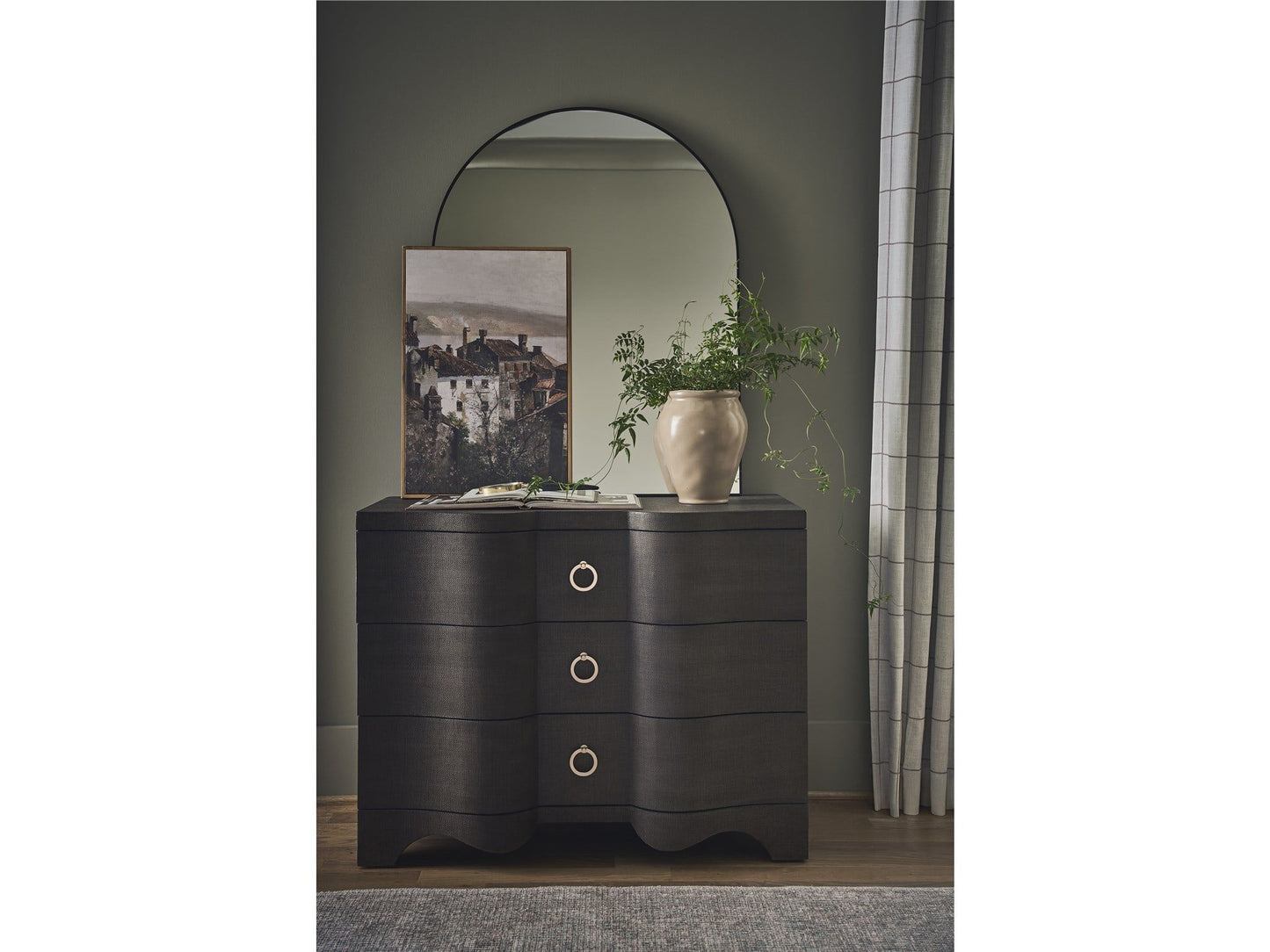 Fenwick - Embossed Chest - Dark Brown