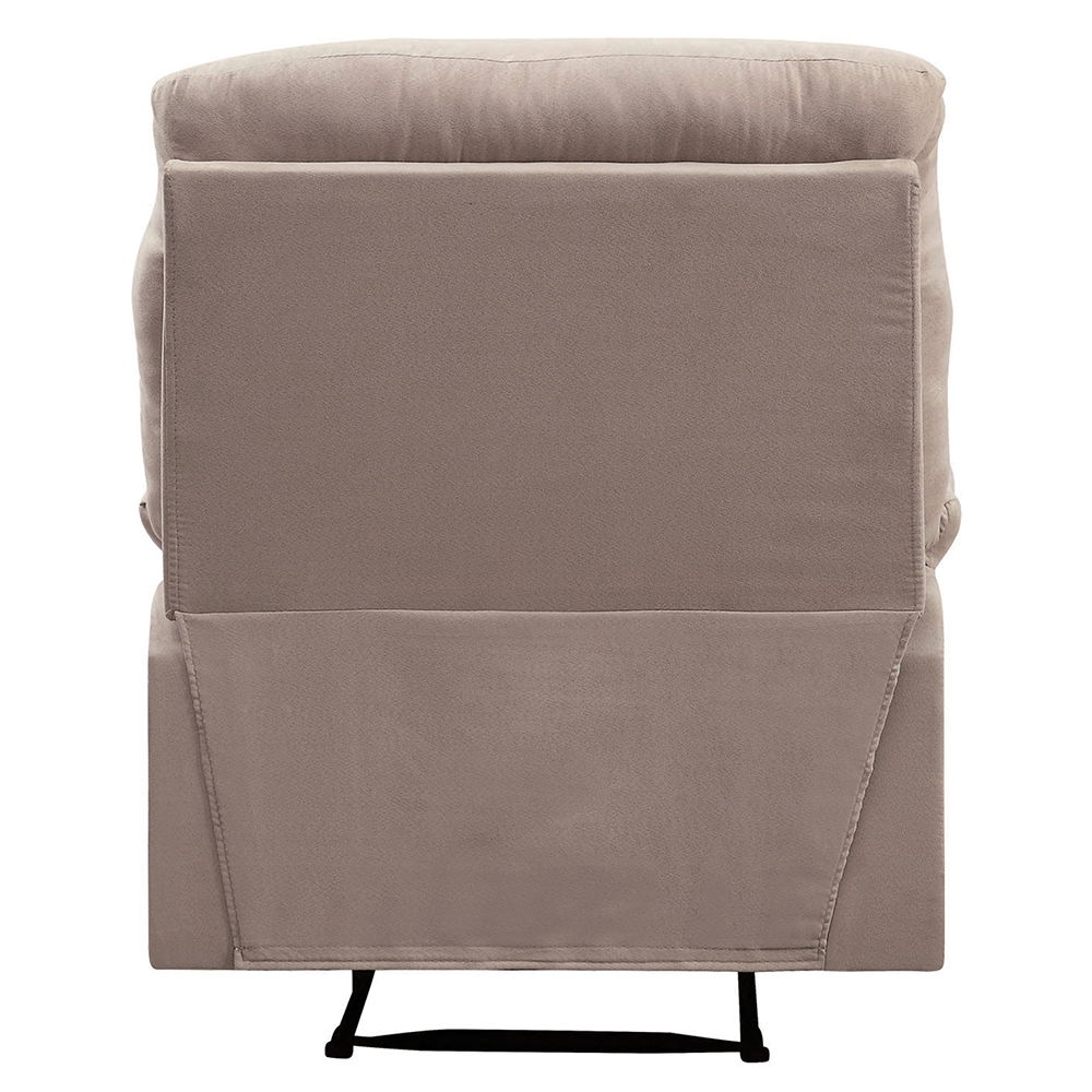 Arcadia - Motion Recliner - Beige Woven Fabric