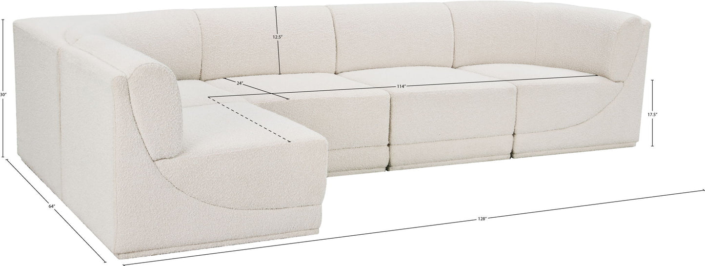 Ollie - 5 Piece Modular Sectional