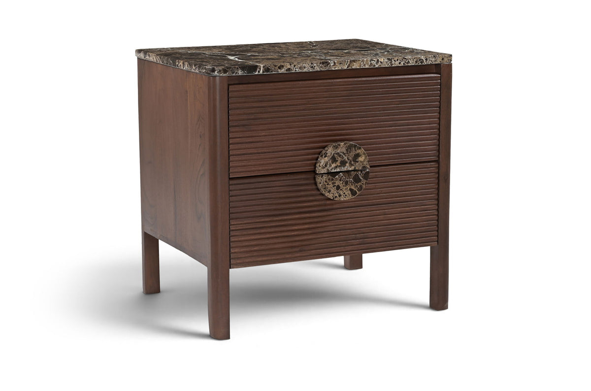 Varenna - 22" Acacia Wood Nightstand