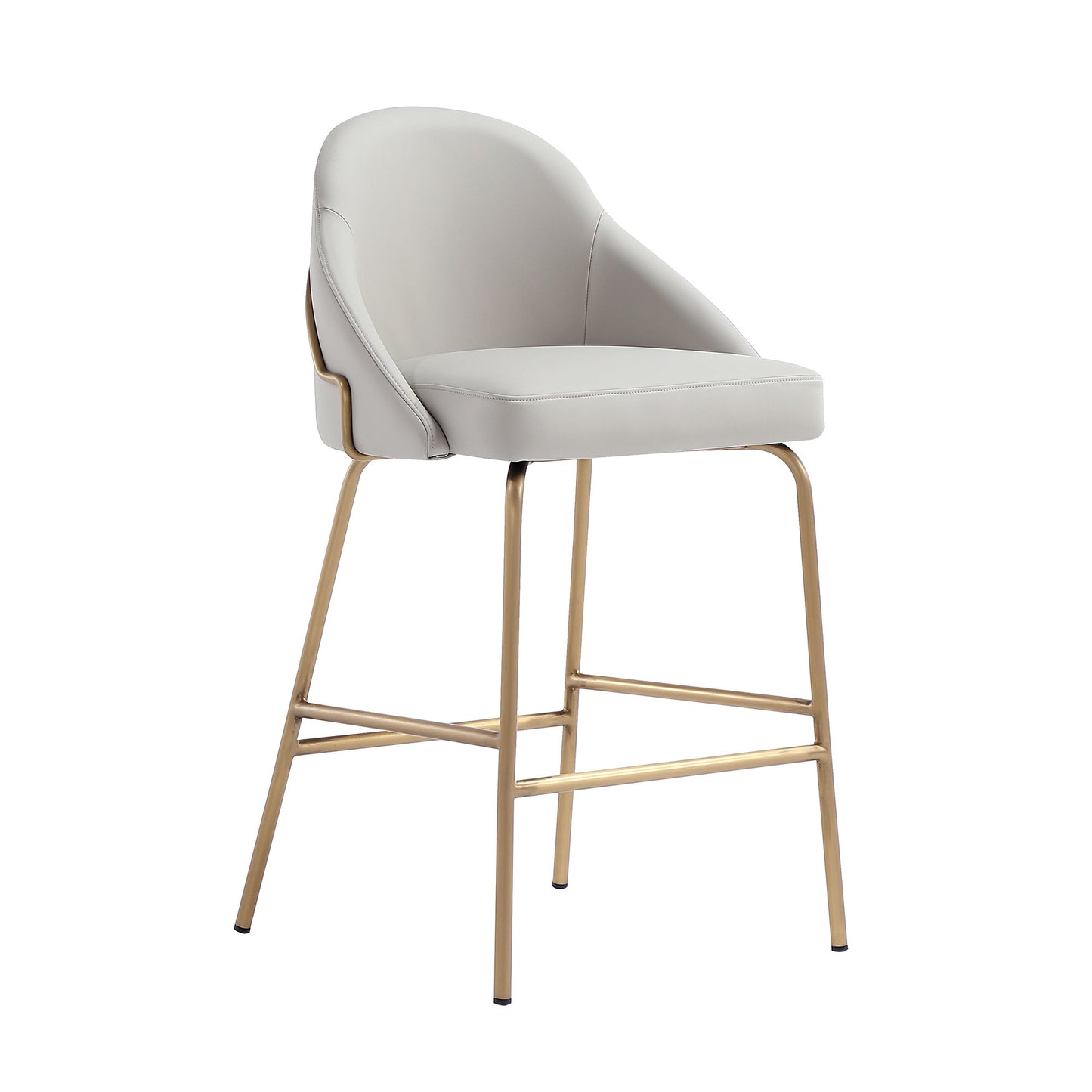 Manhattan Gracie - Counter Stool With Gold Base