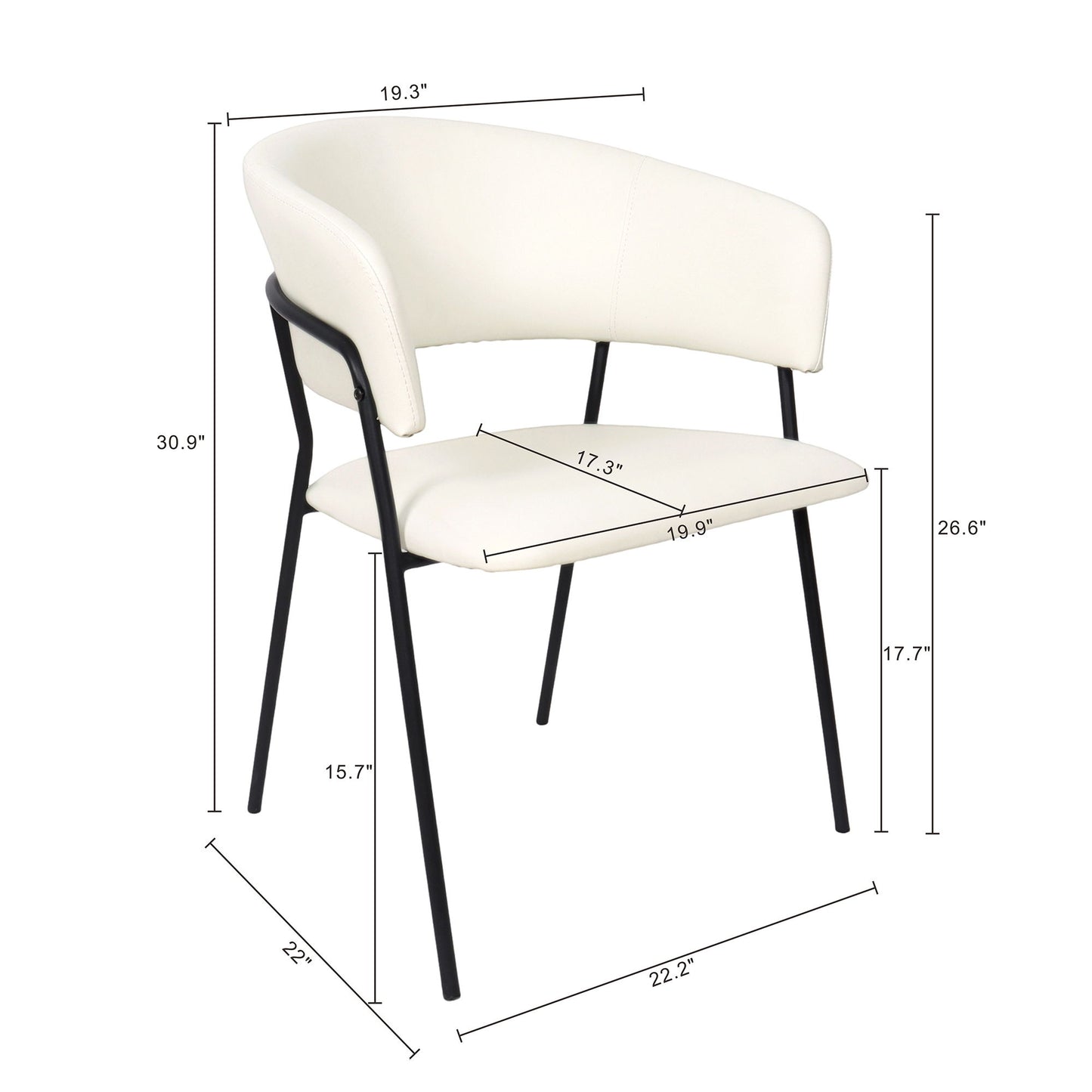 Manhattan Slate - Dining Chair (Set of 2)