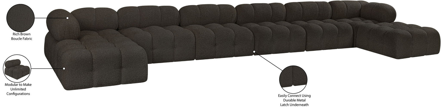 Ames - 8 Piece Fabric Modular Sectional