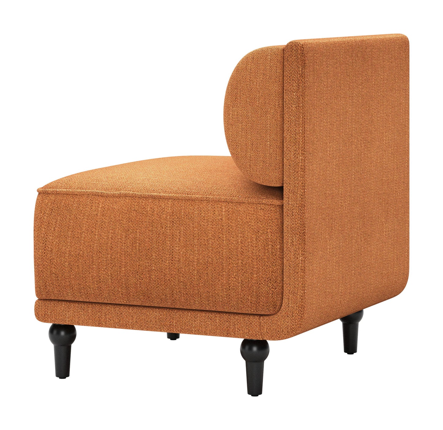 Malben - Middle Chair - Brown