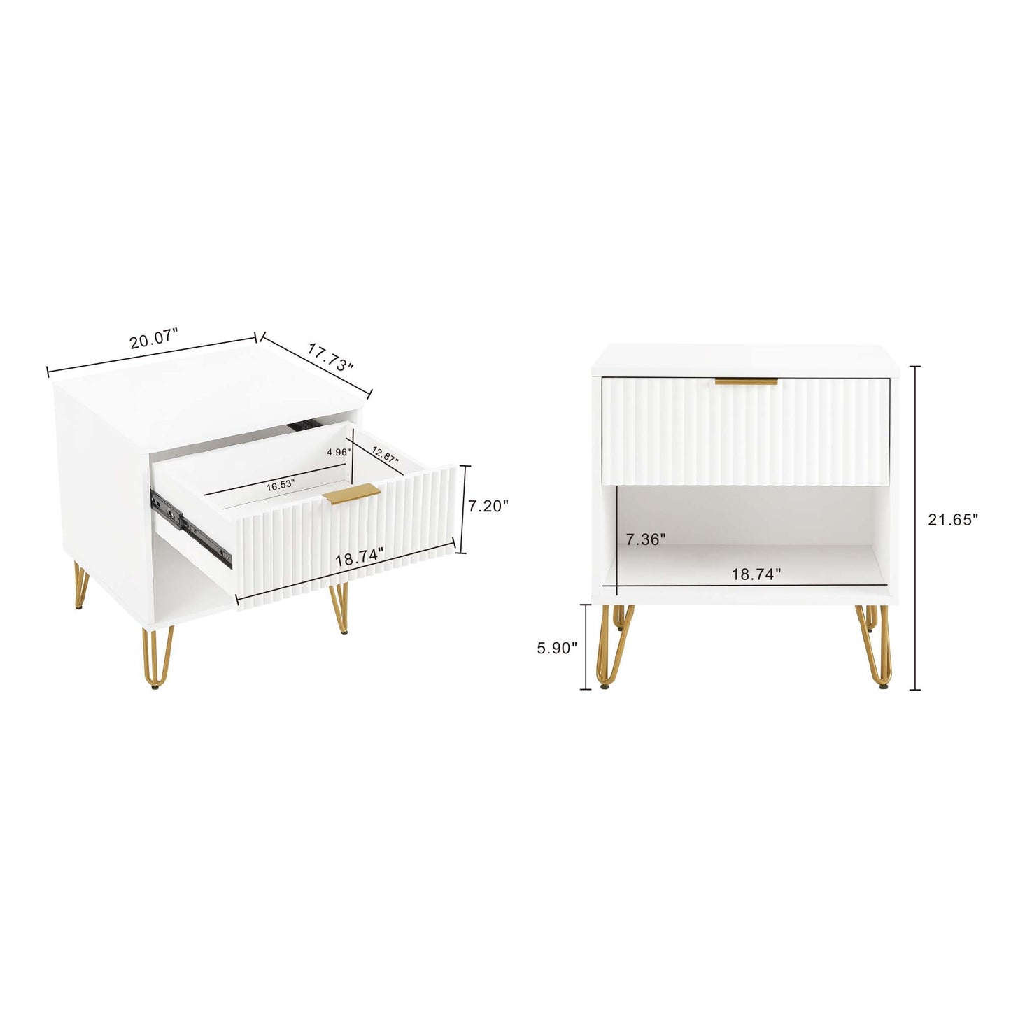 Manhattan Dumbo - Nightstand