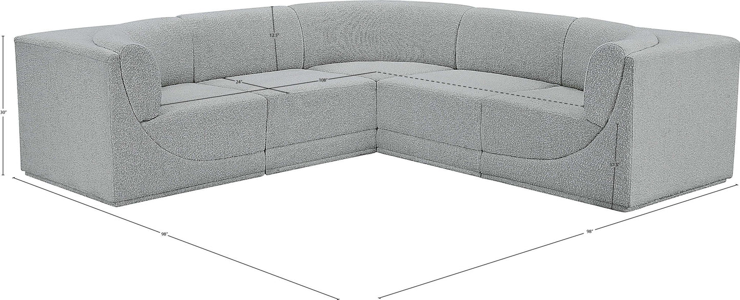 Ollie - 5 Piece Modular Sectional
