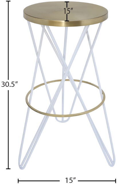 Mercury - Iron Bar Stool