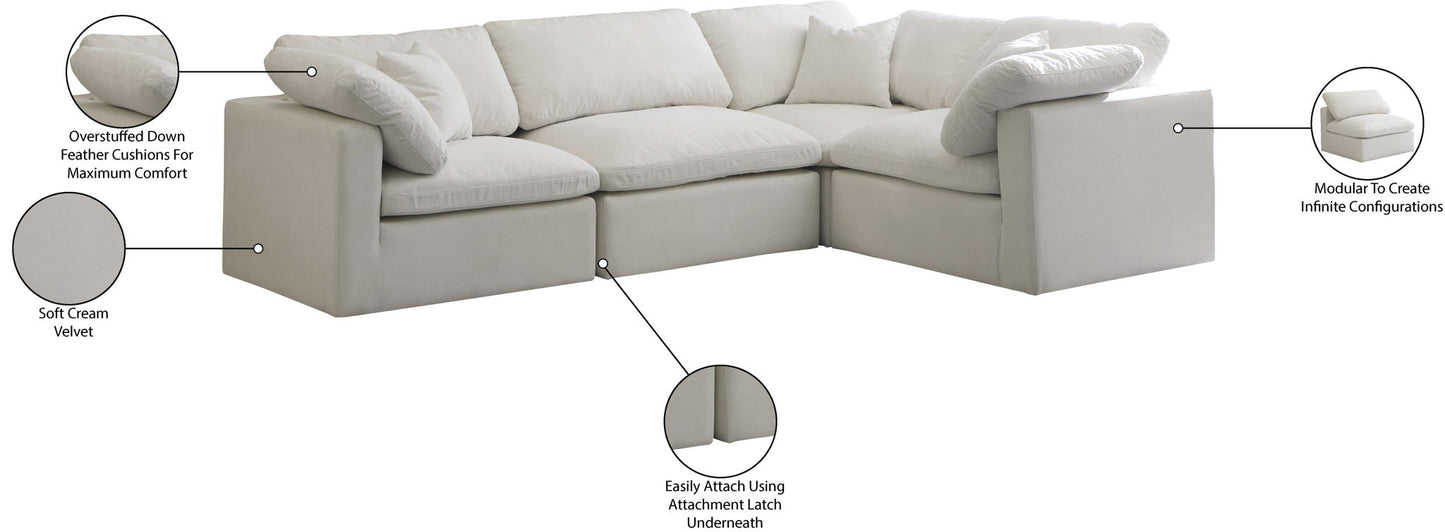 Plush - 4 Piece Modular Sectional