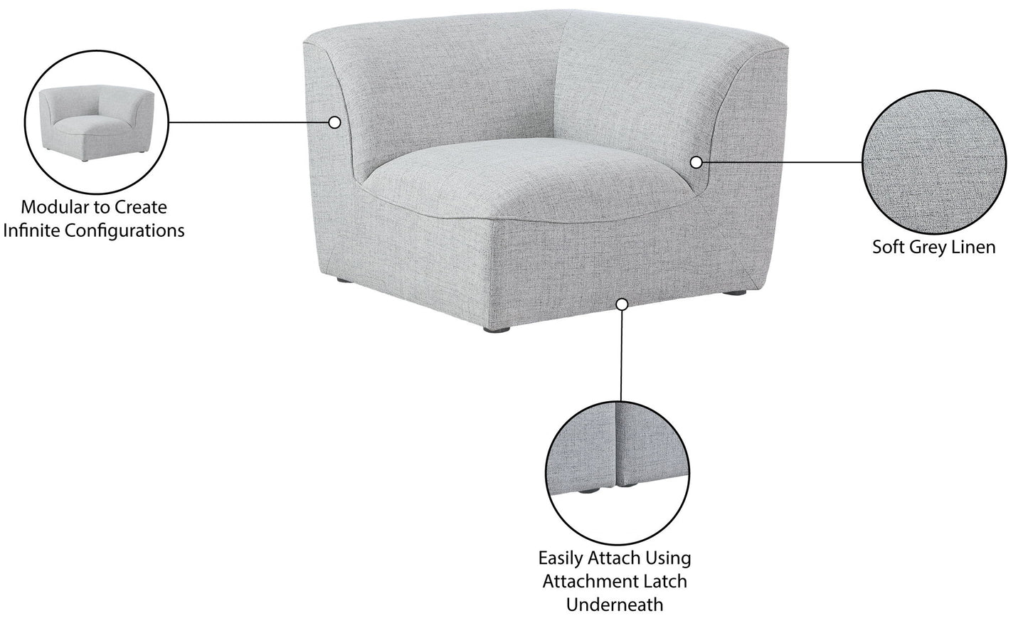 Miramar - Corner Chair