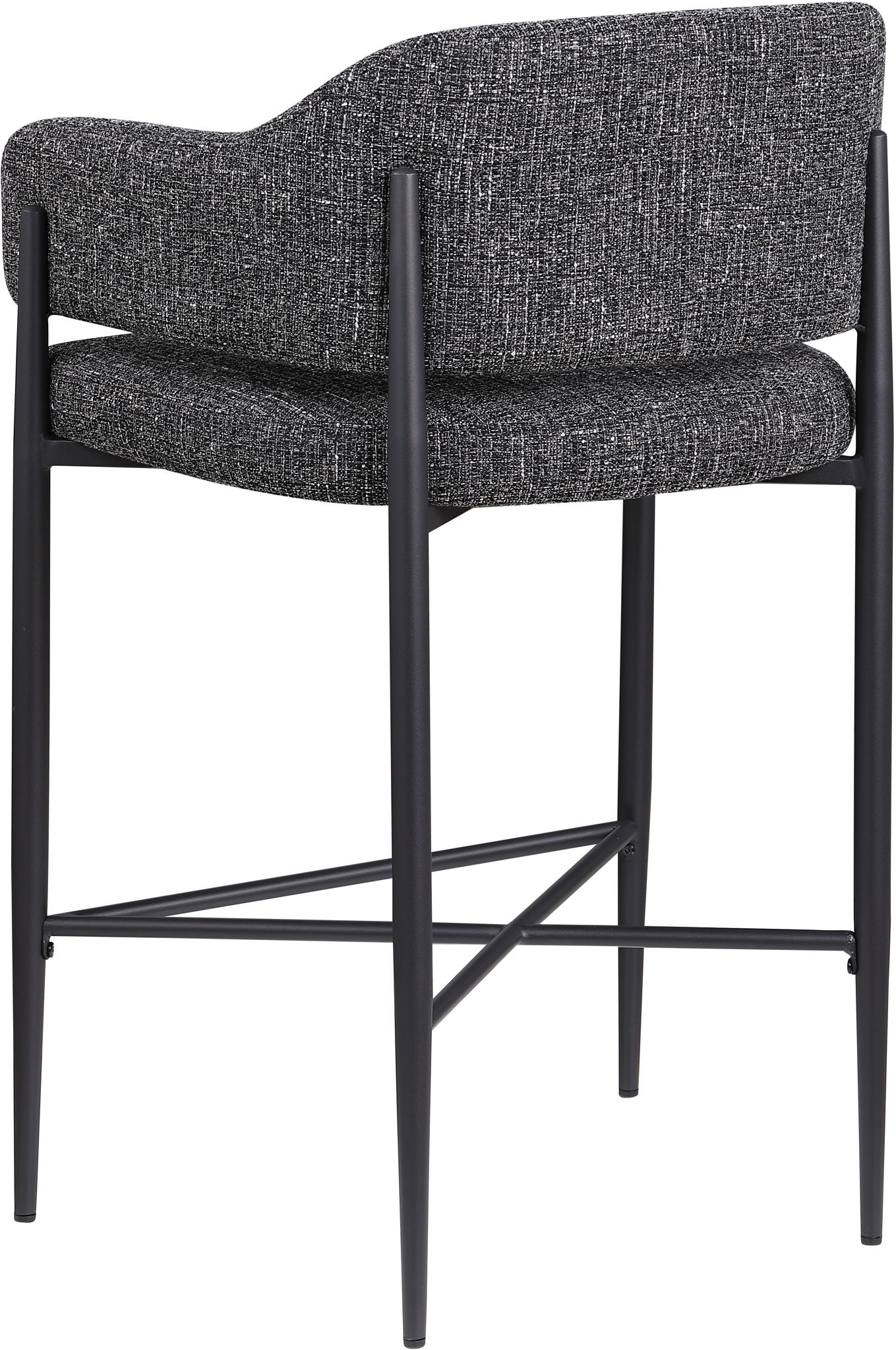 Dame - Fabric Upholstered Counter Stool (Set of 2)