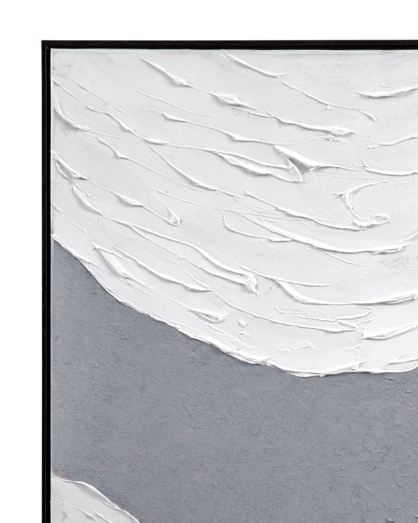 Osceola Canvas Art - White