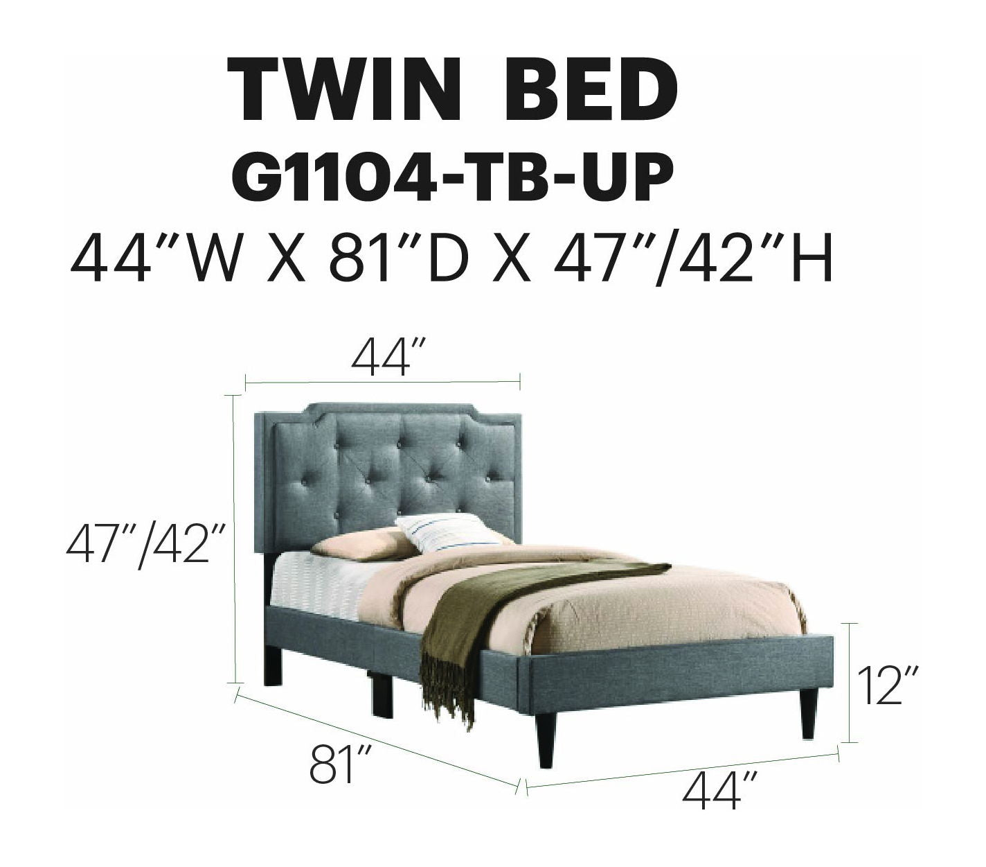 Glory Furniture - Deb - Bed
