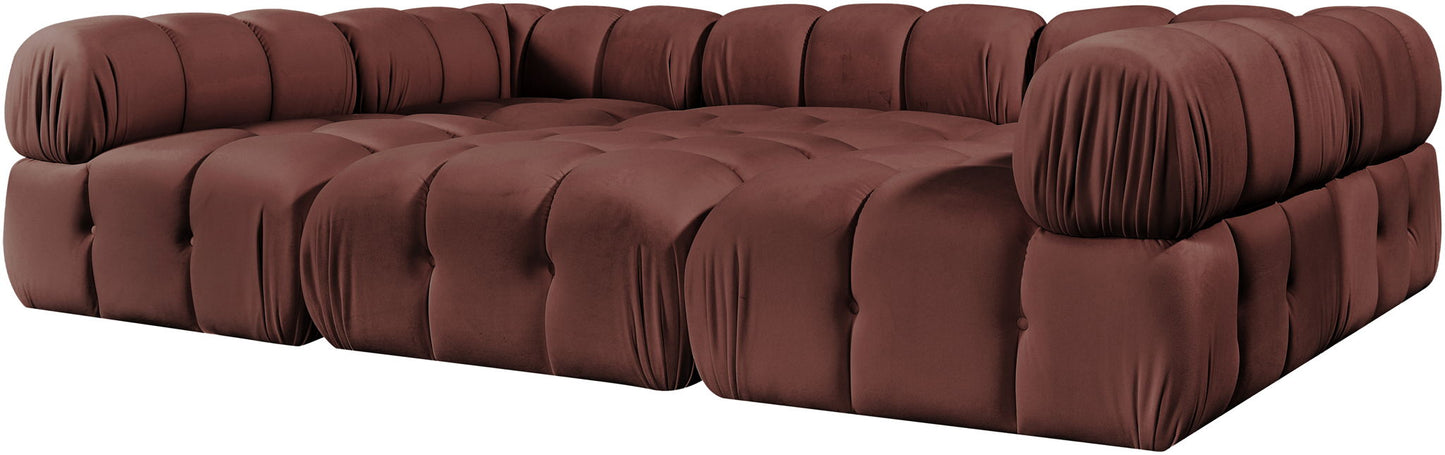 Orin - Velvet 6 Piece Modular Sectional