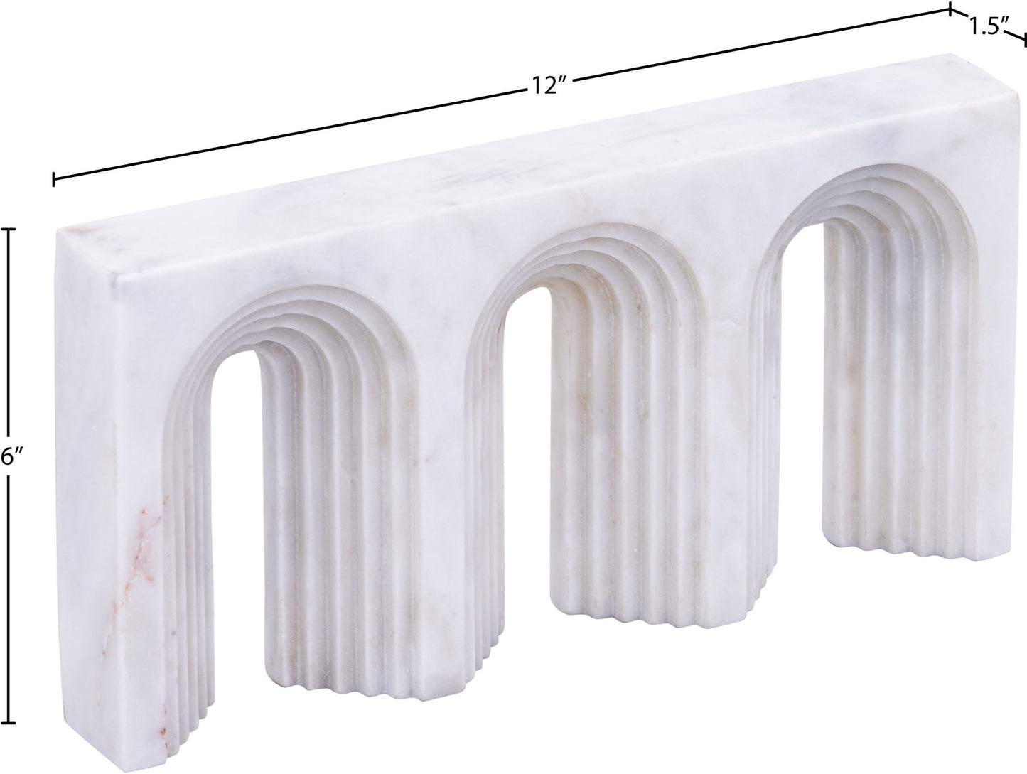 Curva - Marble Decorative Object