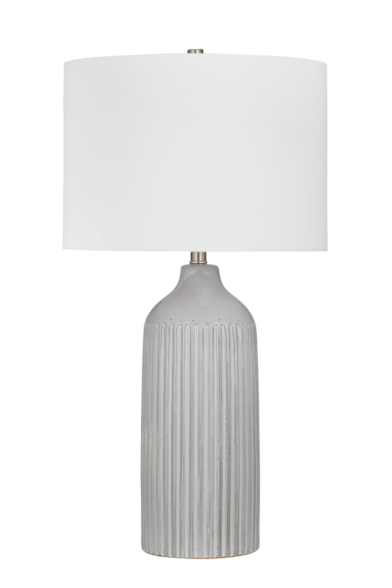 Dorchester - Table Lamp - Gray / White