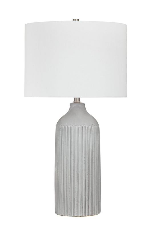 Dorchester - Table Lamp - Gray / White