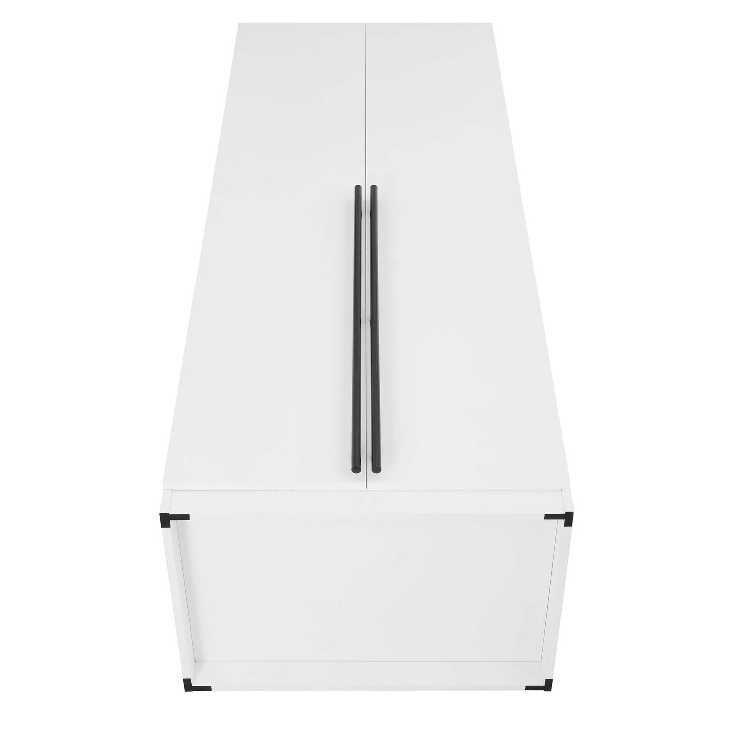 Manhattan Lee - Wardrobe Closet With Hanging Rod And Shoe Shelves