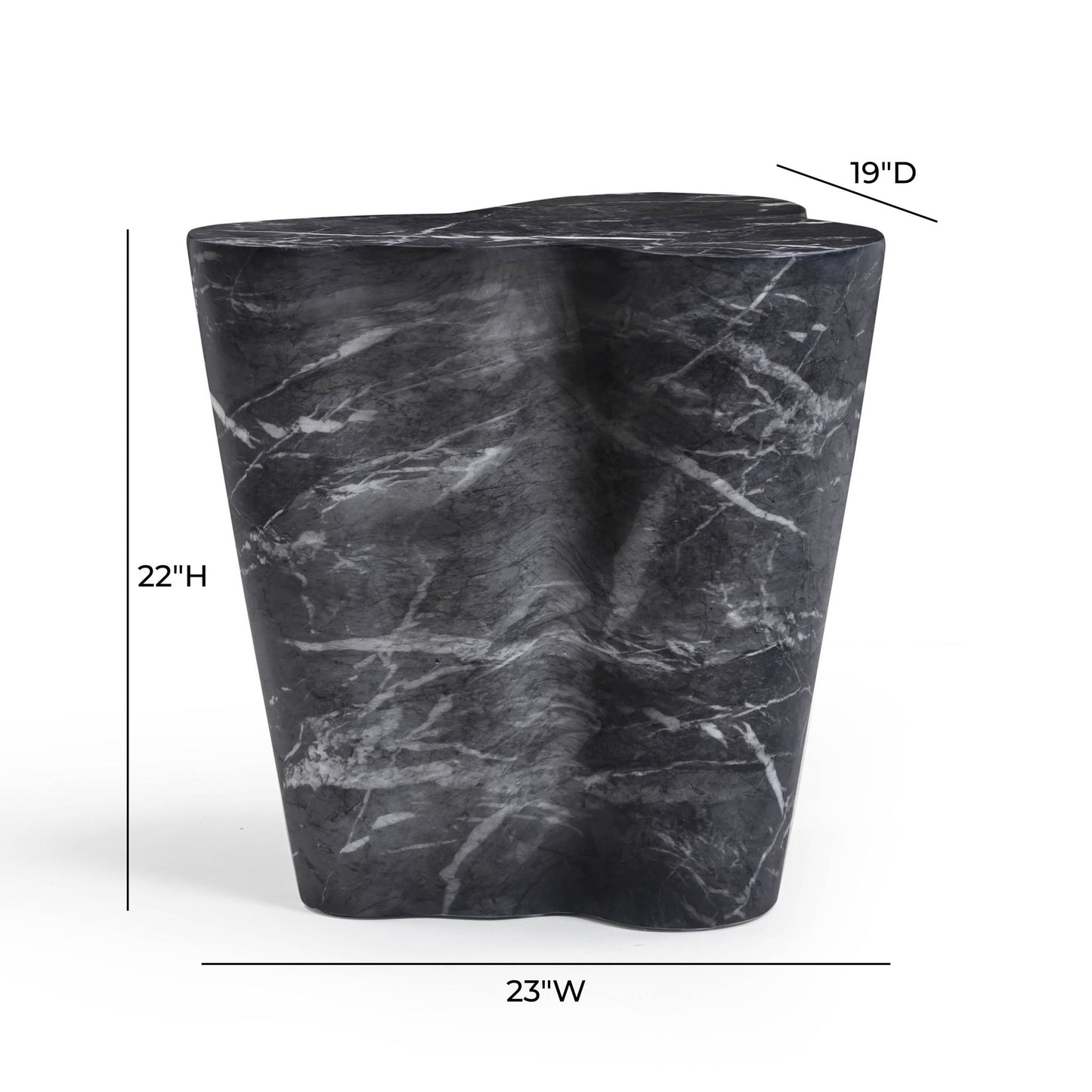 Slab - Tall Side Table