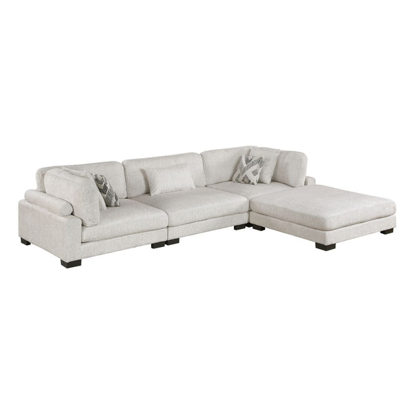 Tinley 4-Piece Modular Sectional with Ottoman
