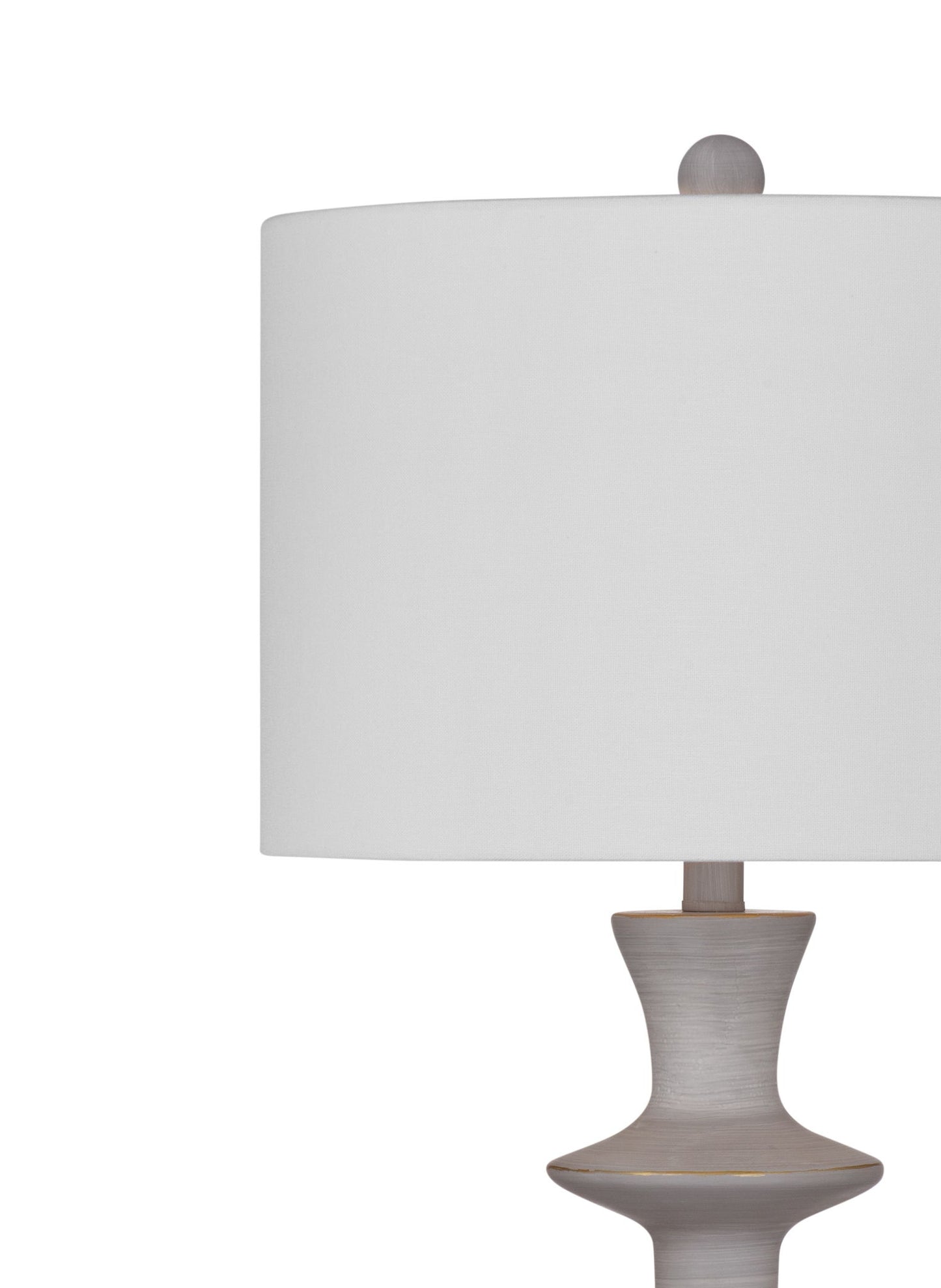 Candra - Table Lamp - Pearl Silver