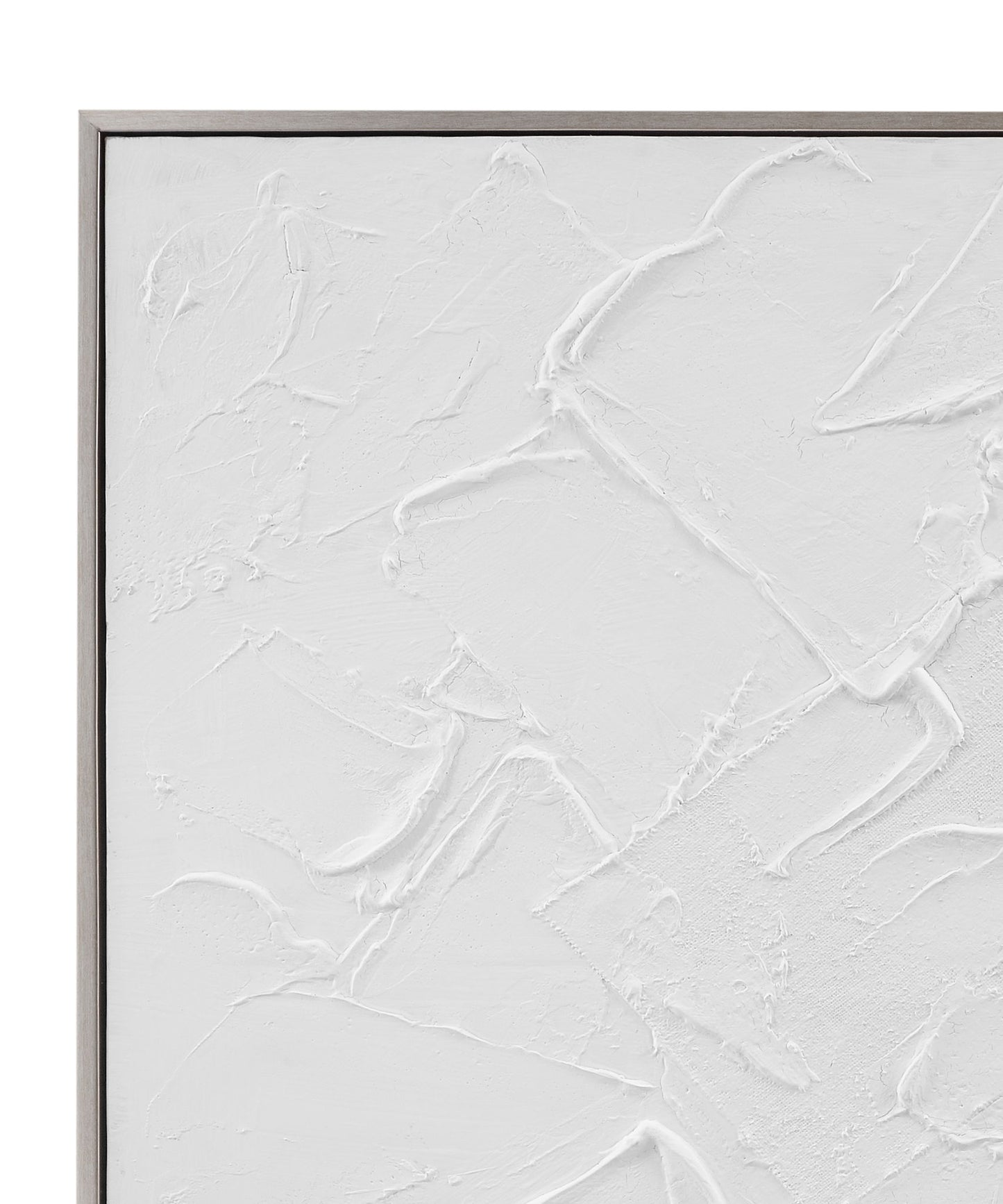 Paradisio Framed Canvas - White