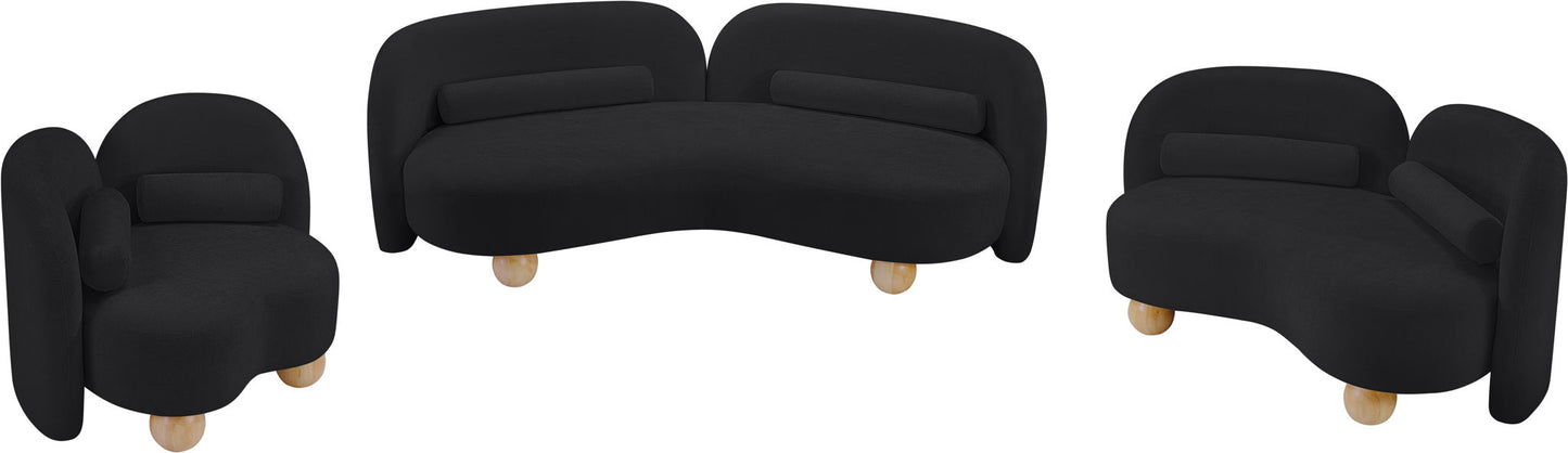 Daphne - Chenille Loveseat
