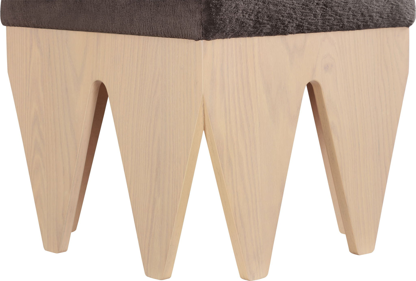 Altair - Fabric Bench - Light Brown Base