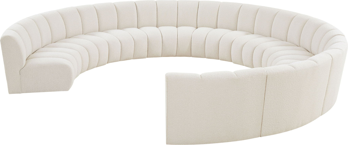 Infinity - 10 Piece Boucle Modular Sectional