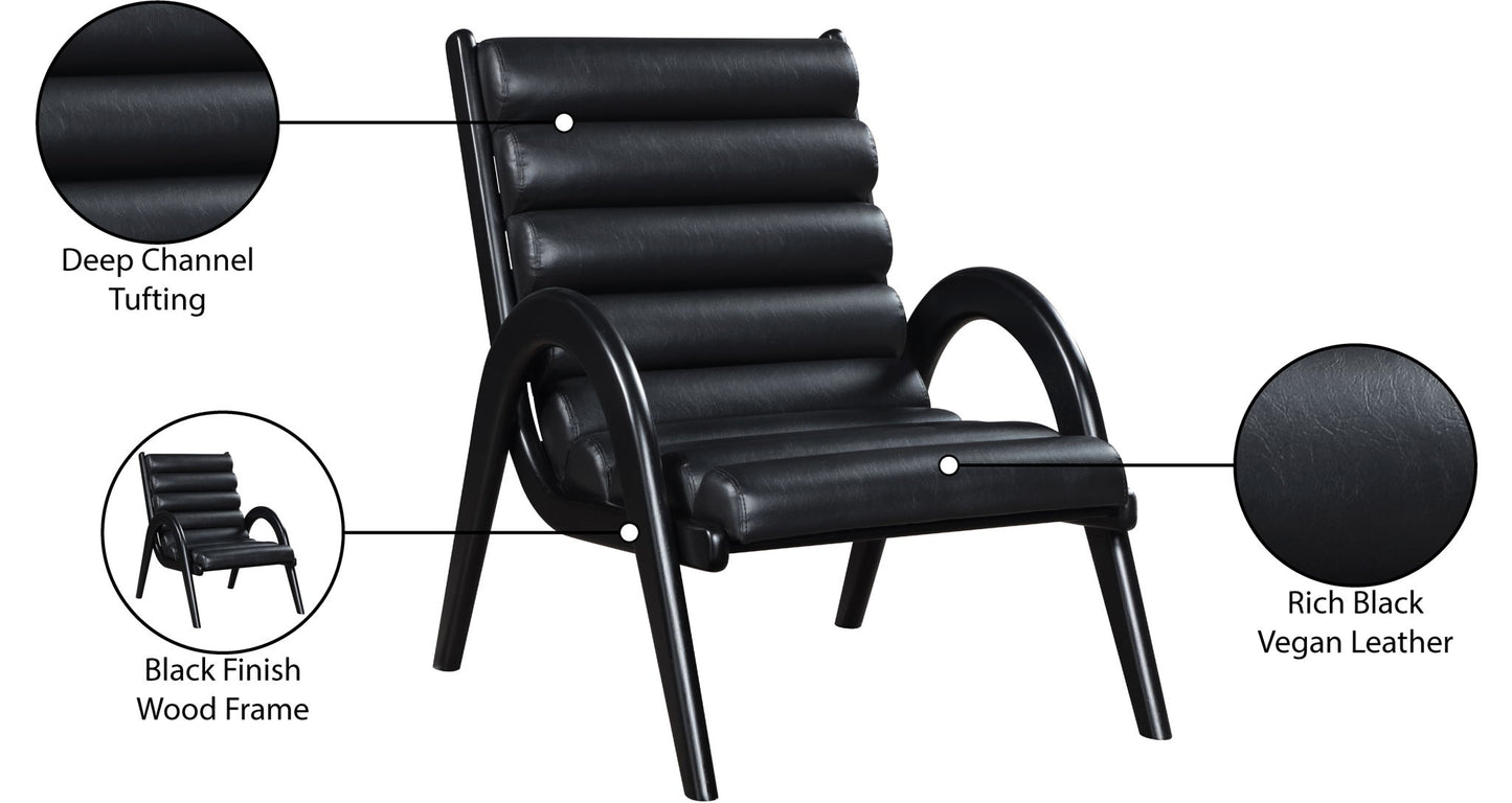 Randal - Accent Chair - Black Frame