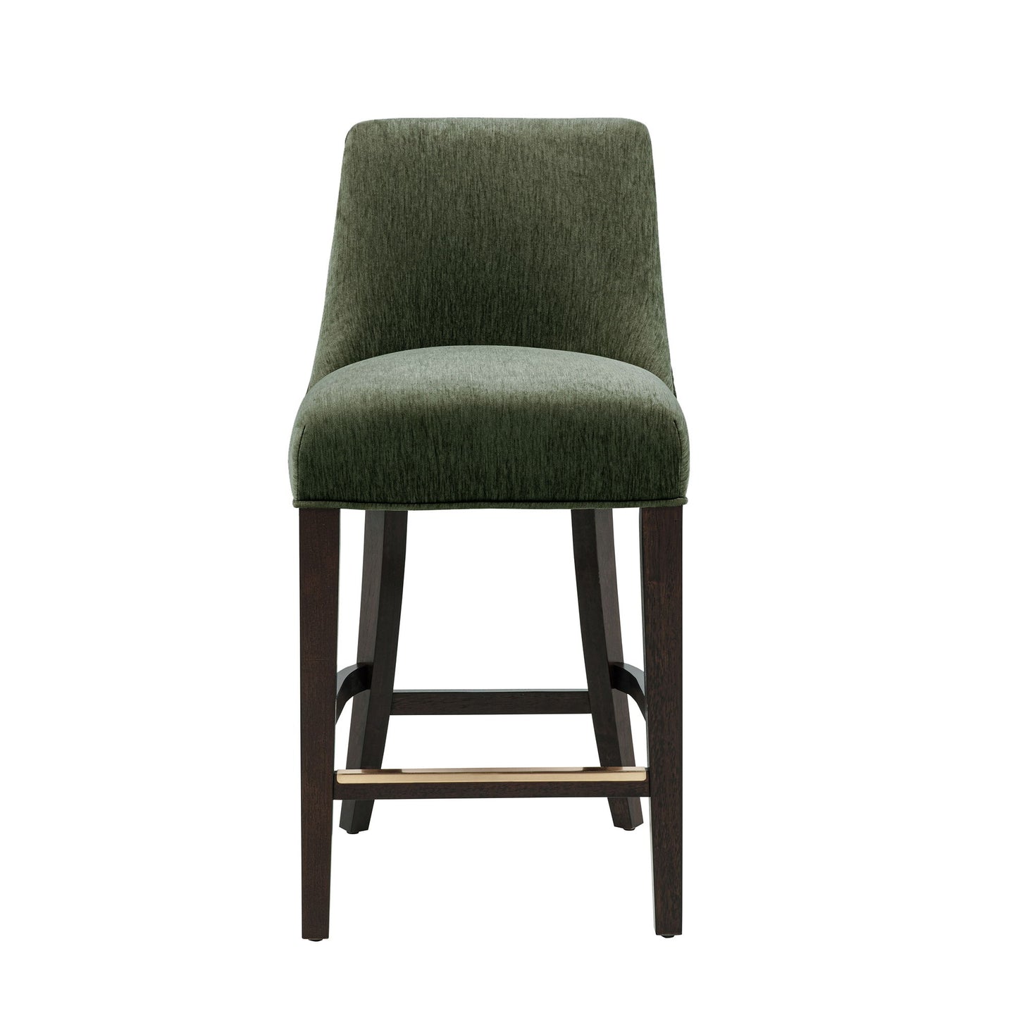 Manhattan Beever - Chenille Wood Stool