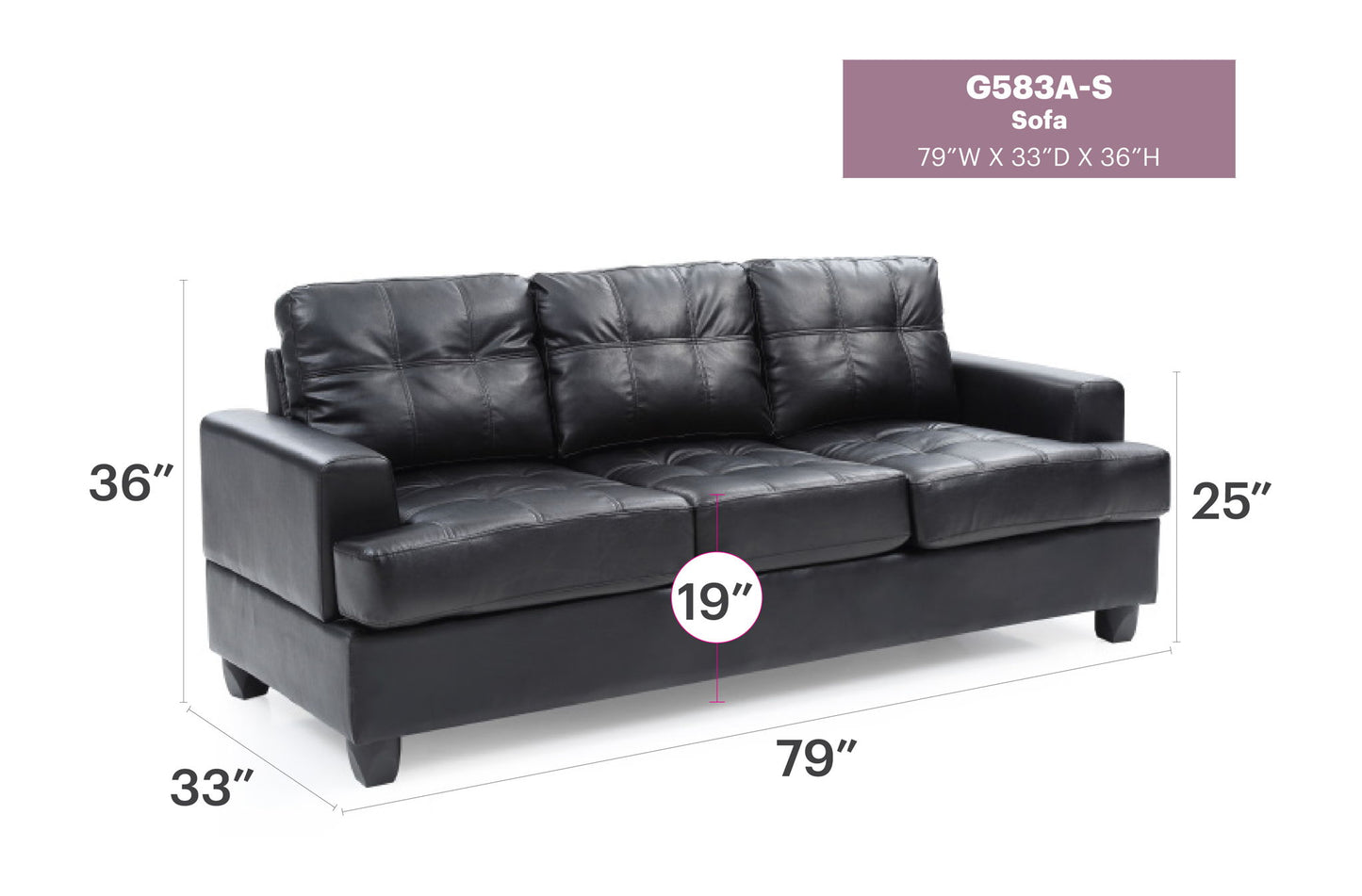 Glory Furniture - Sandridge - Sofa