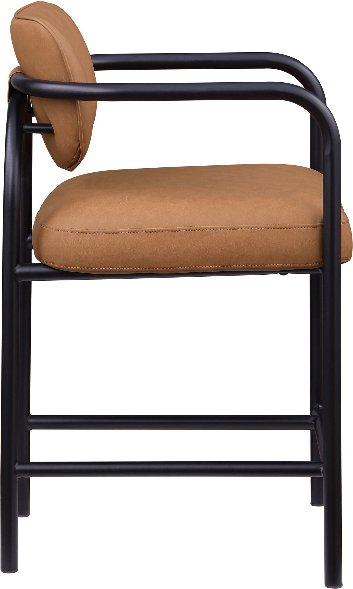 Serava - Vegan Leather Upholstered Bar Stool