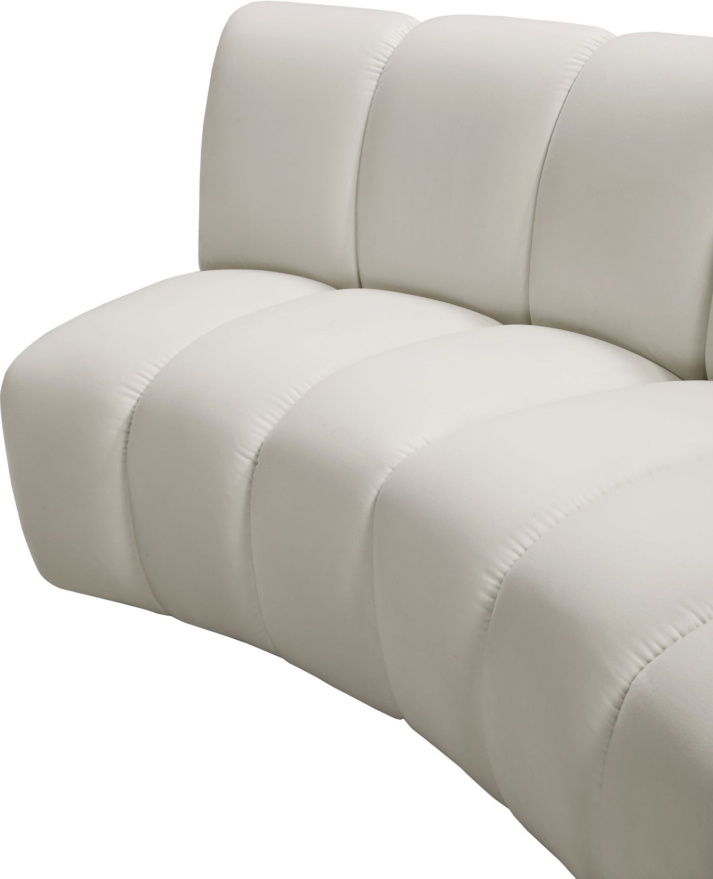 Infinity - 4 Piece Velvet Modular Sectional