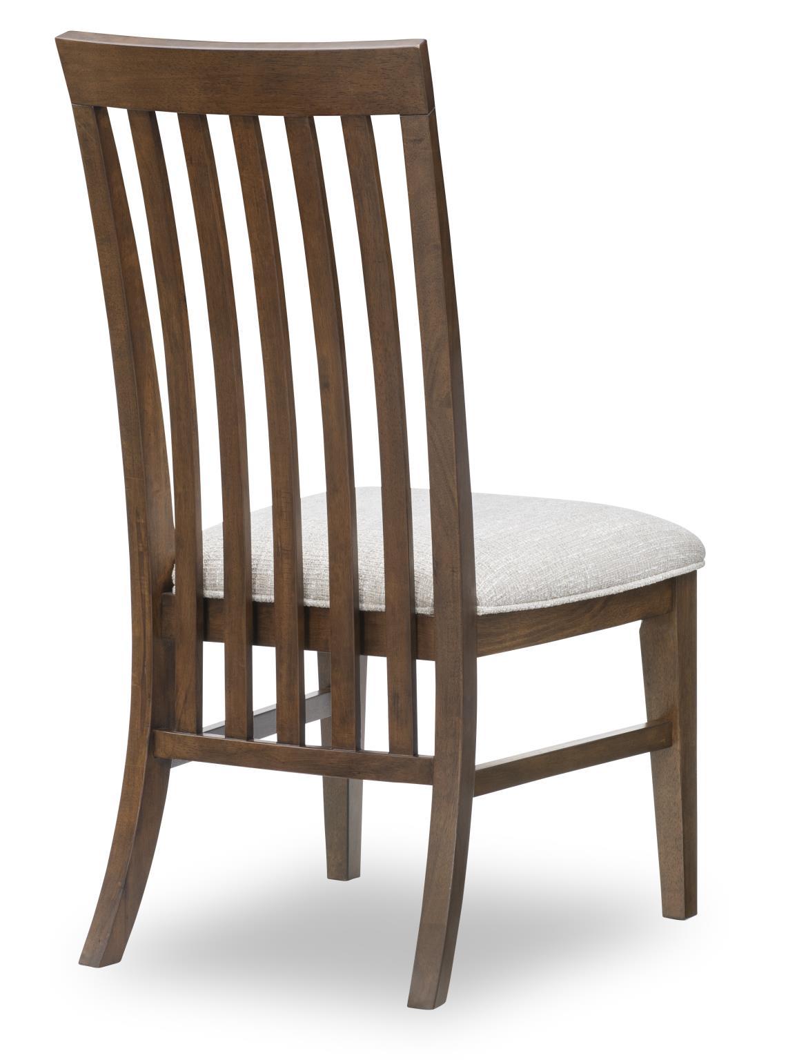 Langley - Slat Back Side Chair (Set of 2) - Fawn / Linen