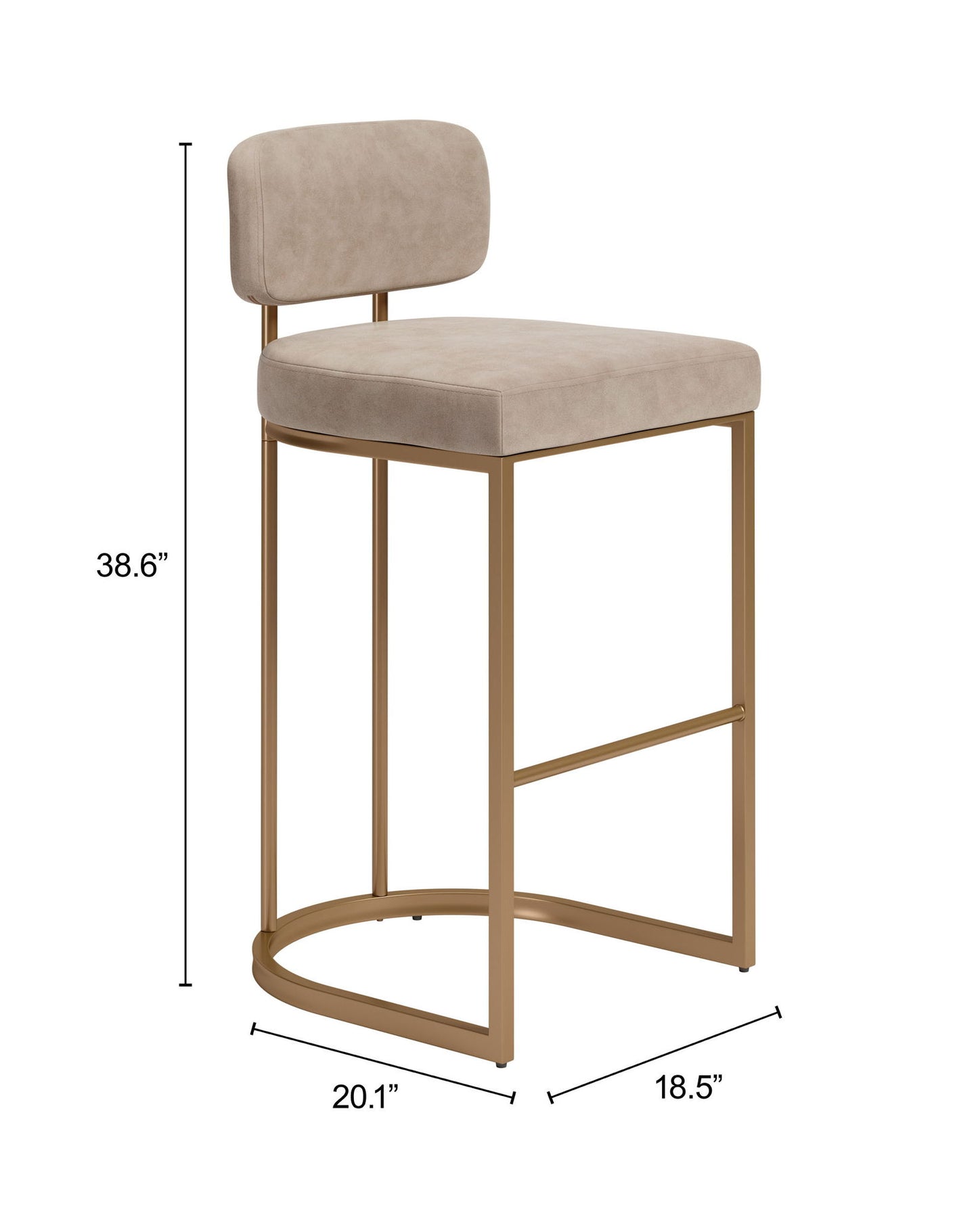 Velar - Barstool (Set of 2)