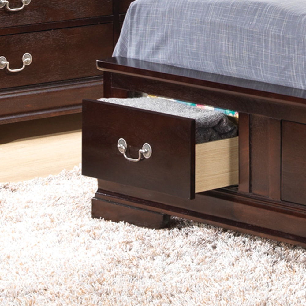 Glory Furniture - Louis Phillipe - Storage Bed