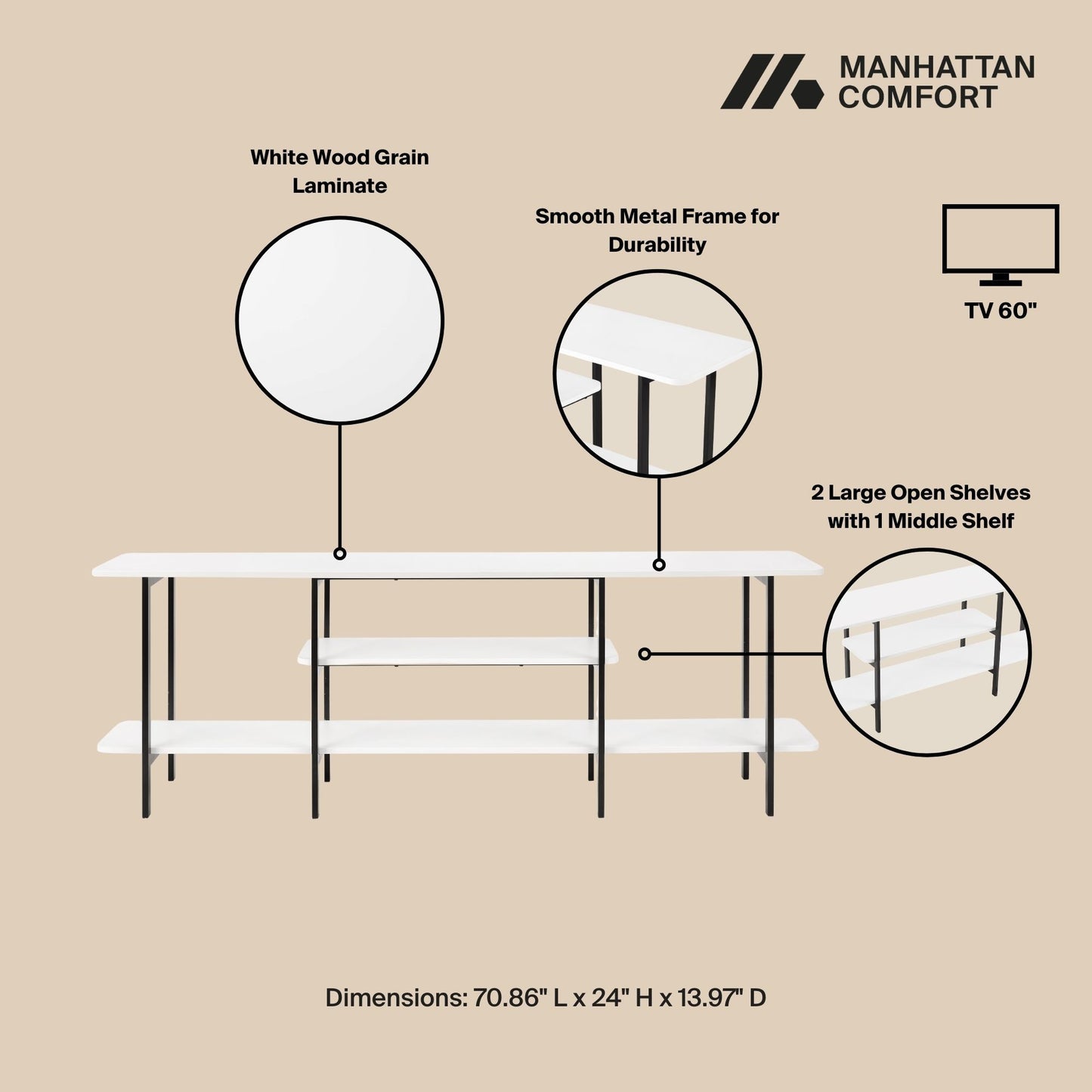 Manhattan Celine - Console Table