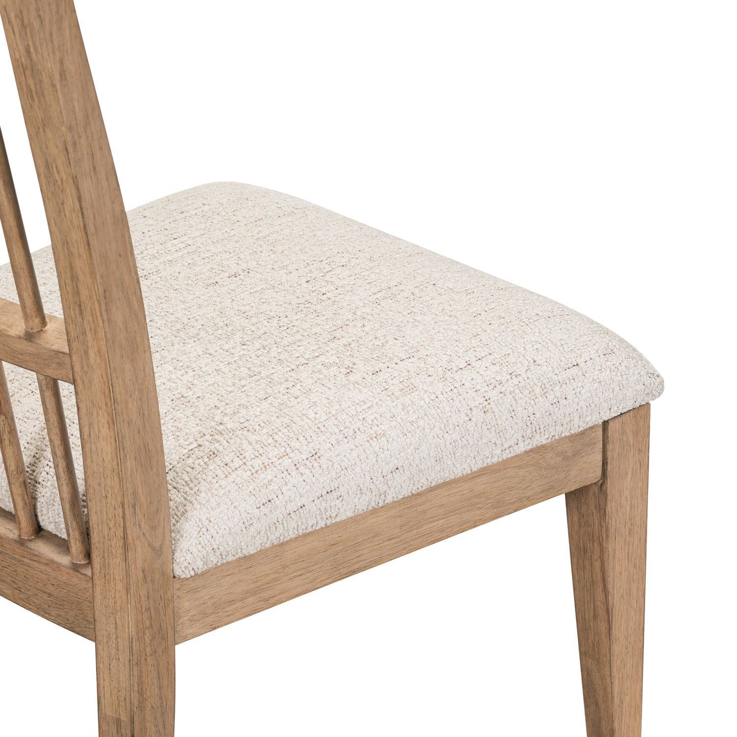 Haven Hills - Spindle Back Side Chair (RTA) - Camel Beige