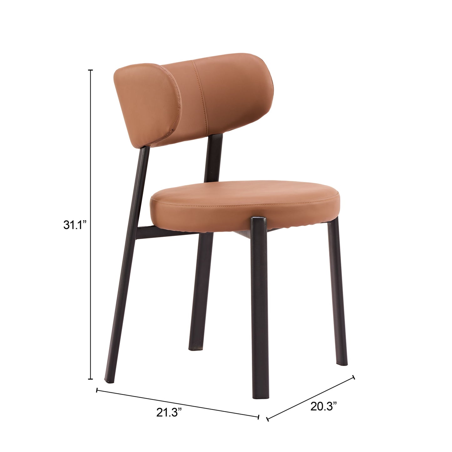 Prairie - Dining Chair (Set of 2) - Brown