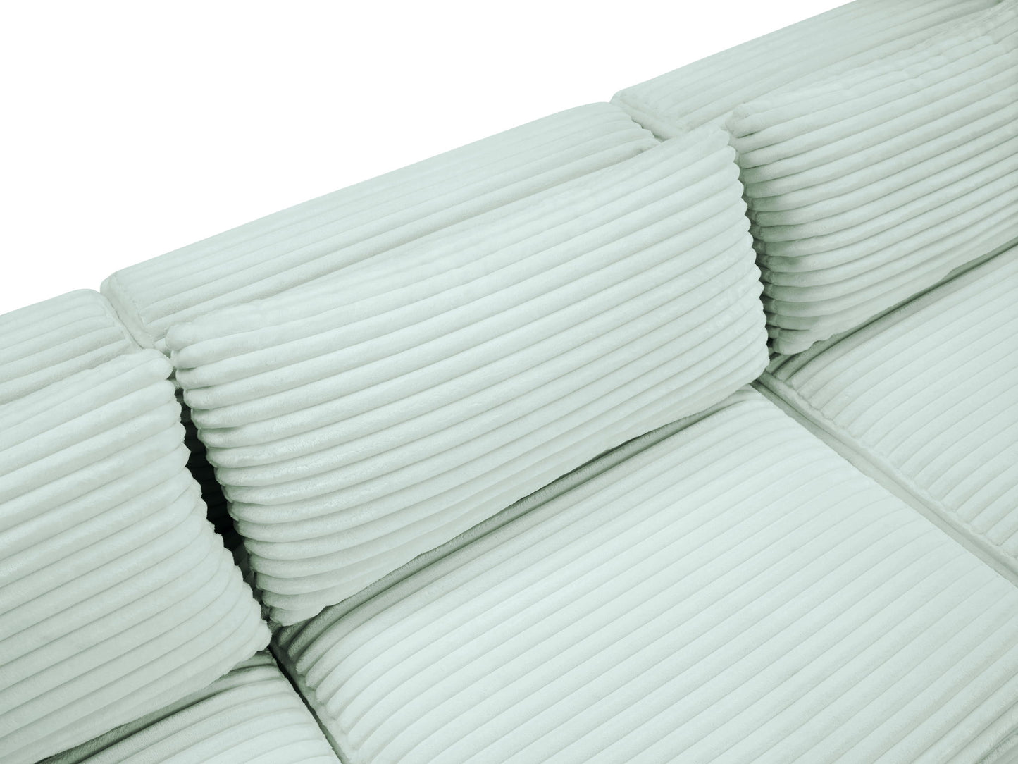 Shaggy - 7 Piece Modular Sectional With 2 Ottomans