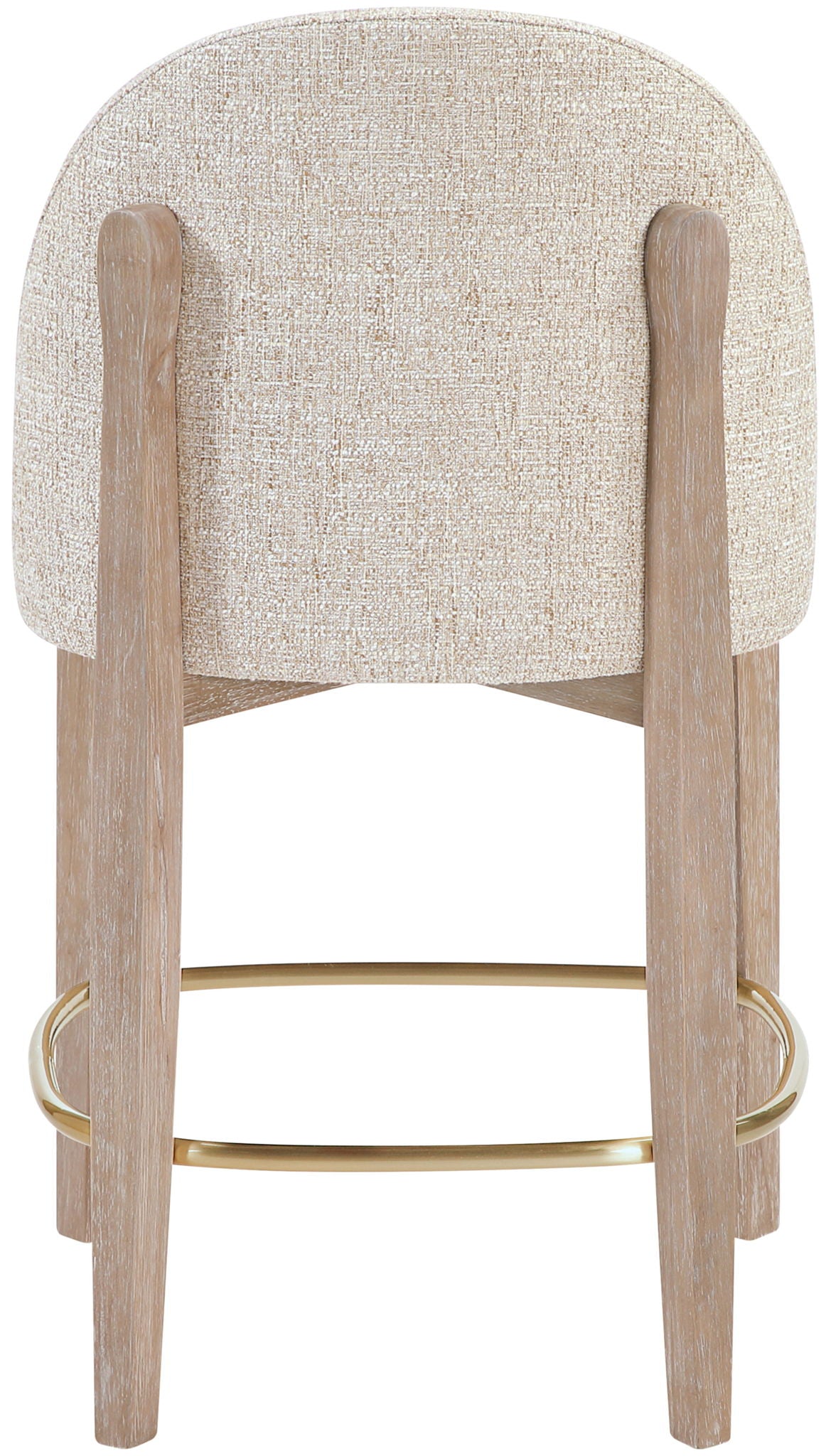 Torino - Counter Stool With Brushed Natural Base