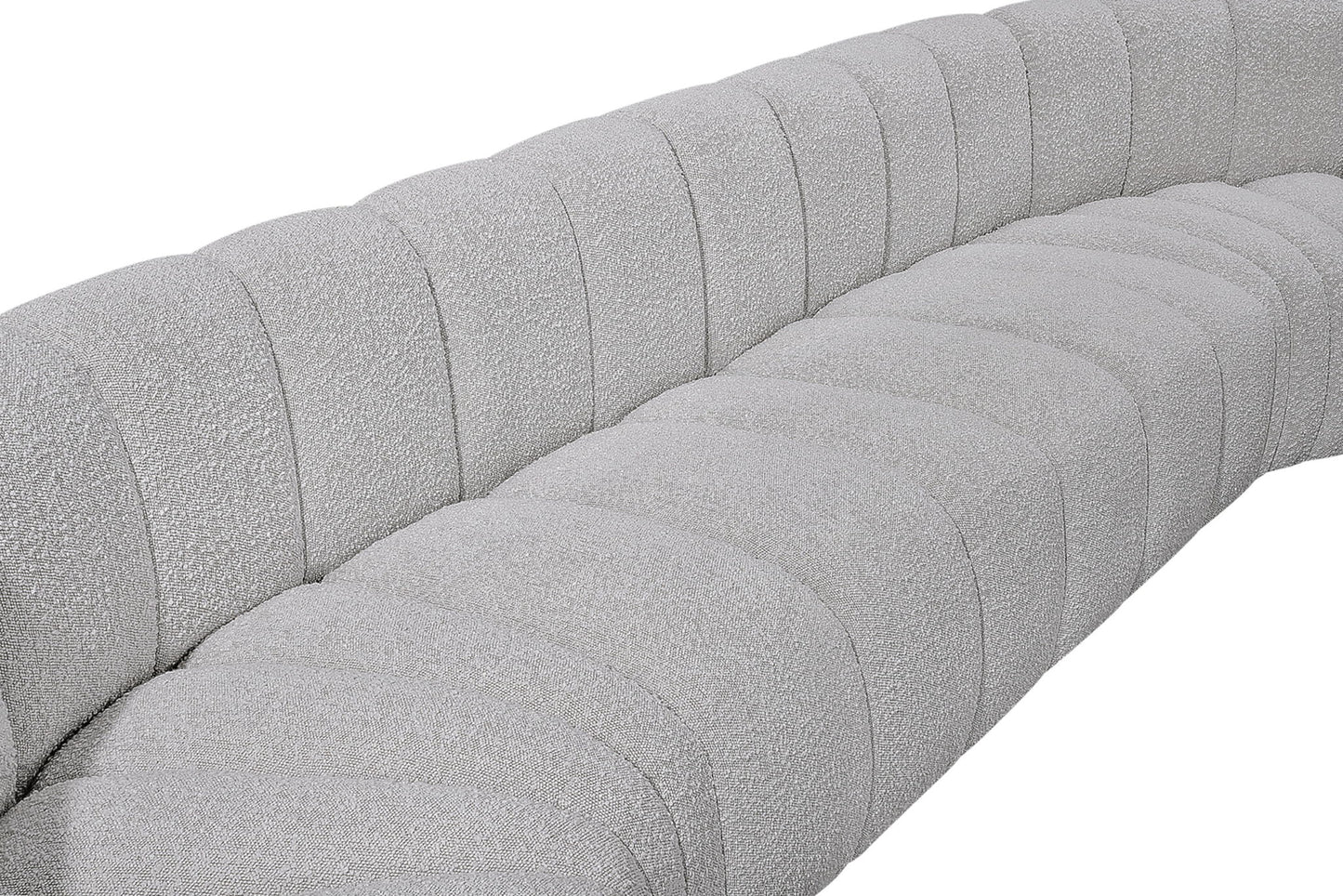 Arc - Boucle Fabric 8 Piece Modular Sofa