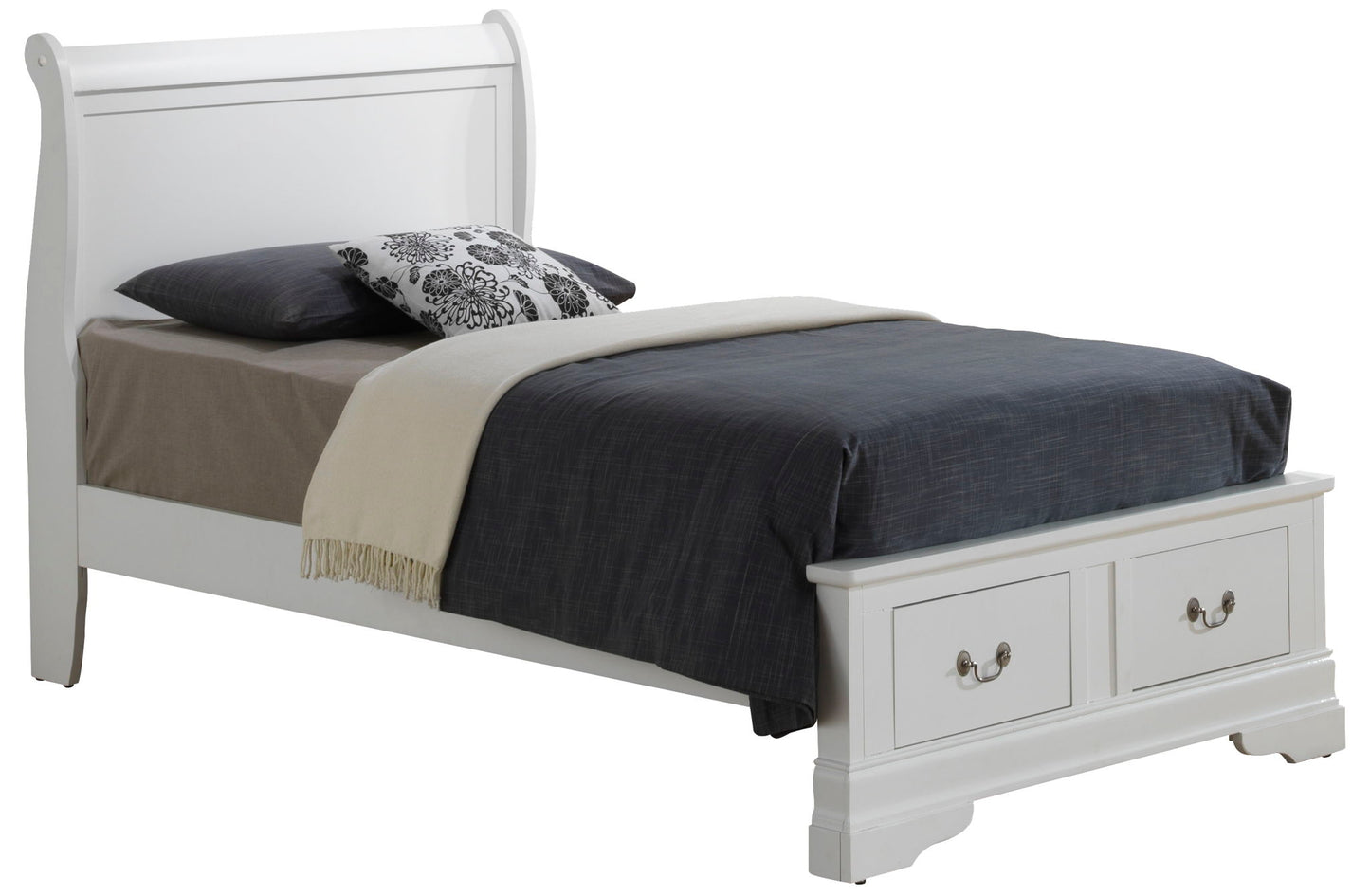 Glory Furniture - Louis Phillipe - Storage Bed
