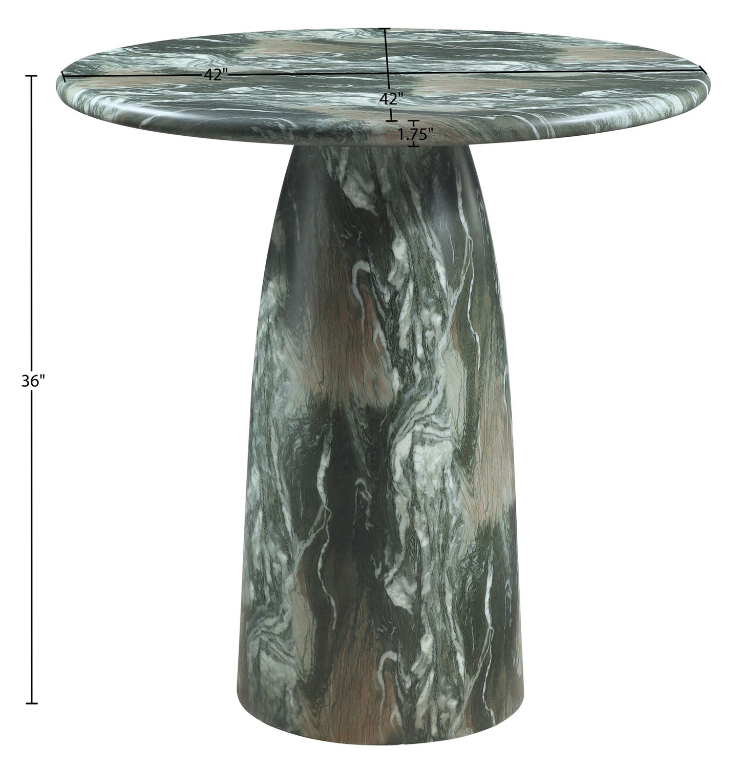 Cosenza - Concrete Indoor / Outdoor Counter Height Table