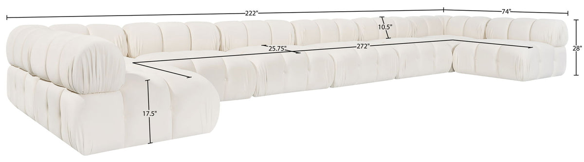 Orin - 8 Piece Modular Sectional (6 Modular Chairs, 2 Corner Chairs)