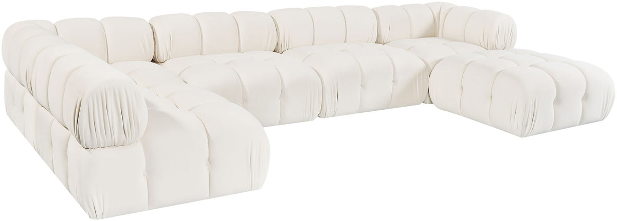 Orin - 6 Piece Modular Sectional (3 Modular Chairs, 2 Corner Chairs & Ottoman)