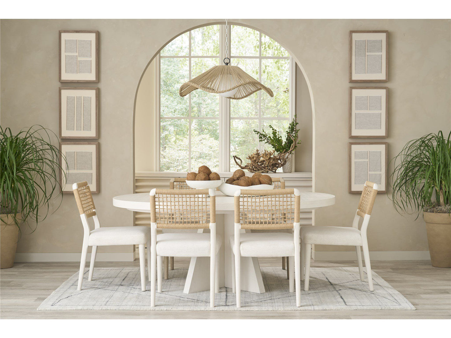 Oasis - Shoreline Dining Table - White