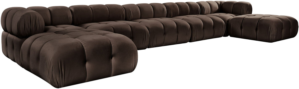 Orin - 7 Piece Modular Sectional (3 Modular Chairs, 2 Corner Chairs & 2 Ottomans)